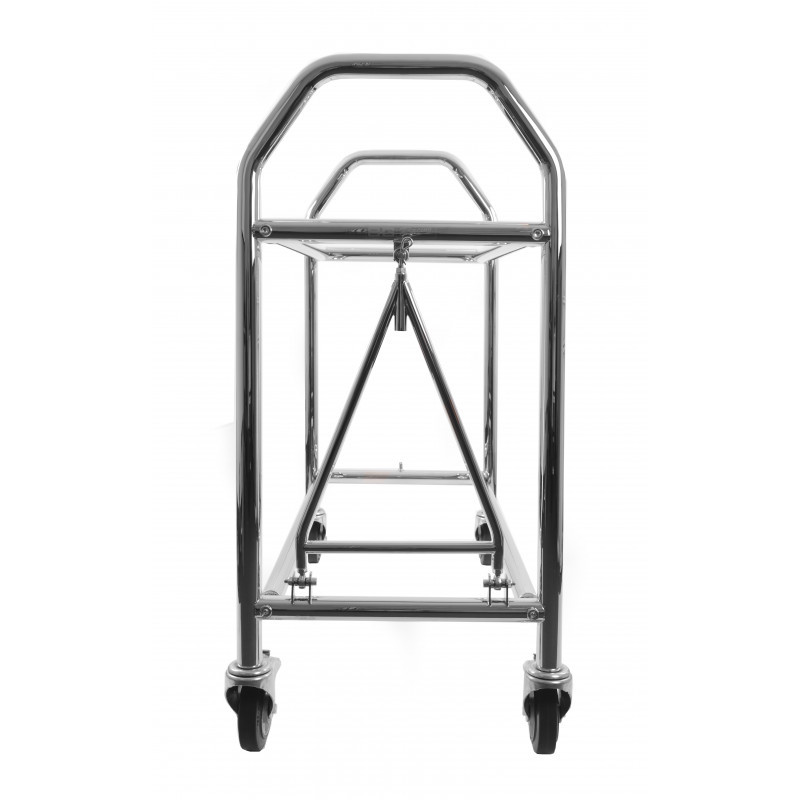 Căruț pentru anvelope compact din oțel inoxidabil cu roți pneumatice, 1385 mm x 475 mm, pentru camioane - GT2i - BG-R116SL - BGR116SL - 5060252091022